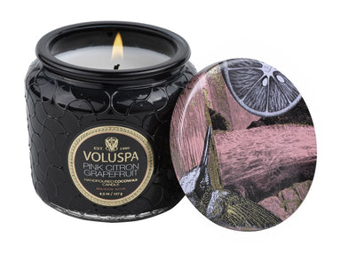 Voluspa Petite Jar Candle- Pink Citron Grapefruit    