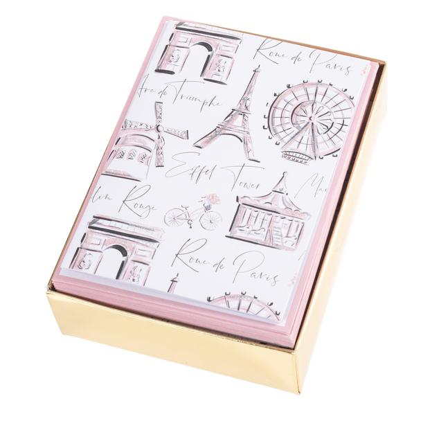 Boxed Note Cards - Parisian Tradition    
