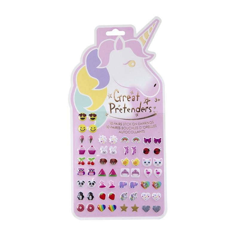 Stick On Earrings - Unicorn Dreams    