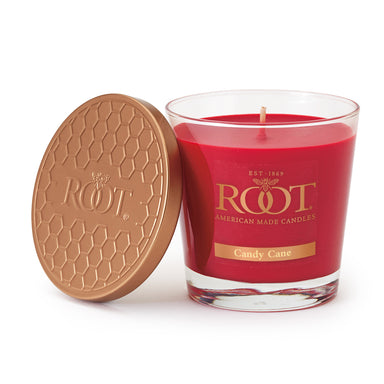 Root Candles 6oz Veriglass - Candy Cane    