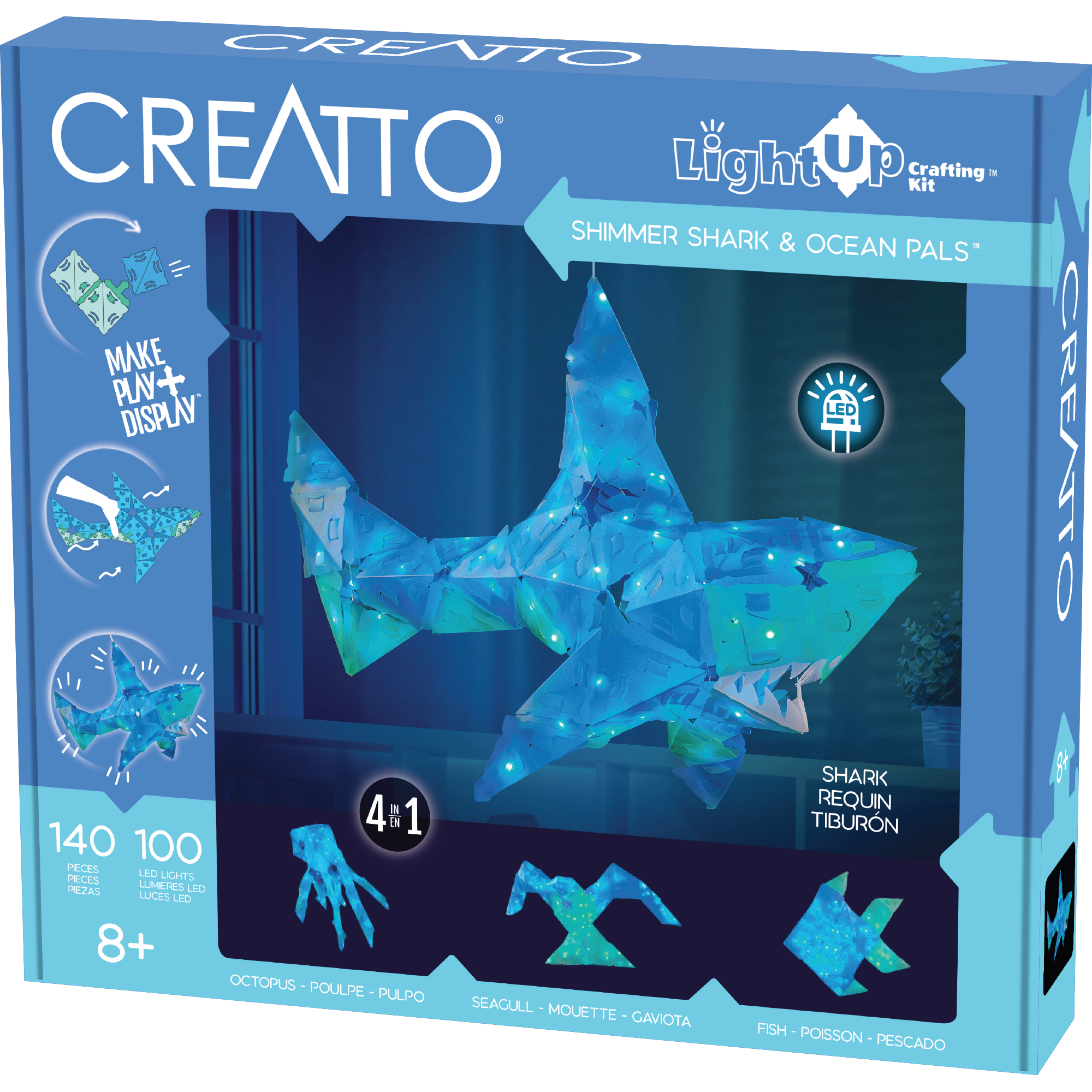 Creatto Shimmer Shark & Ocean Pals    