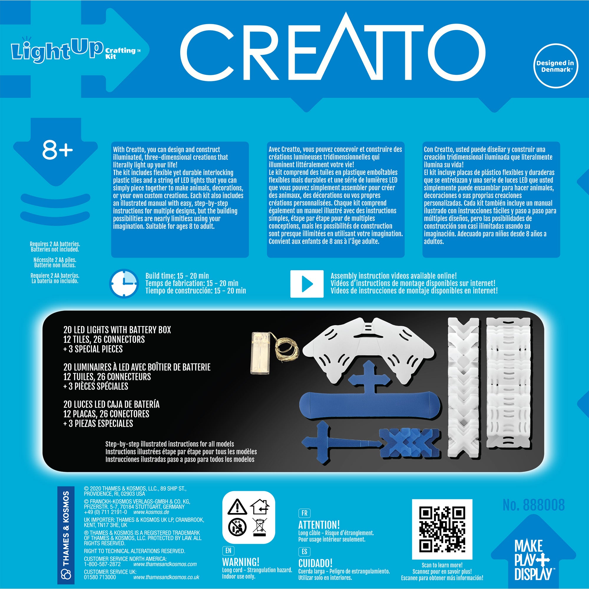 Creatto - Northern Lights Polar Bear & Winter Pals    