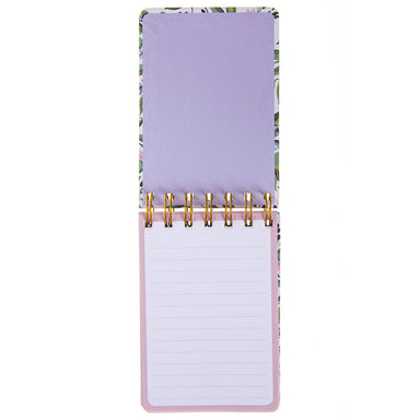 Spiral Notepad - Floral Birds    