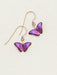 Holly Yashi Bella Butterfly Earrings - Ultra Violet