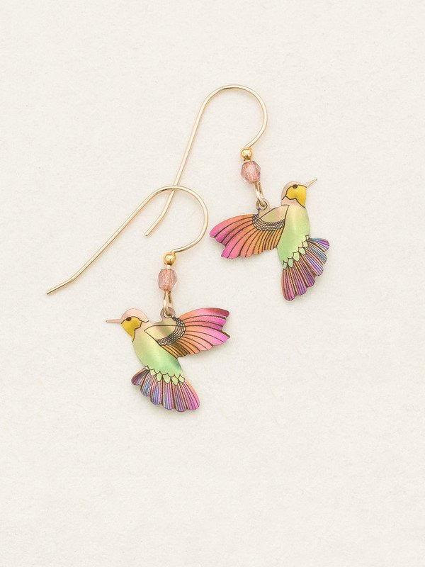 Holly Yashi Picaflor Earrings - Living Coral    