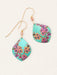 Holly Yashi Spring in Bloom Earrings - Teal    