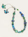 Holly Yashi Bella Butterfly Beaded Bracelet - Blue Radiance    