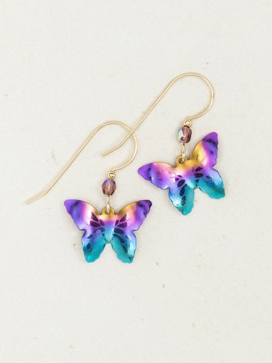 Holly Yashi Butterfly Earrings - Rainbow    
