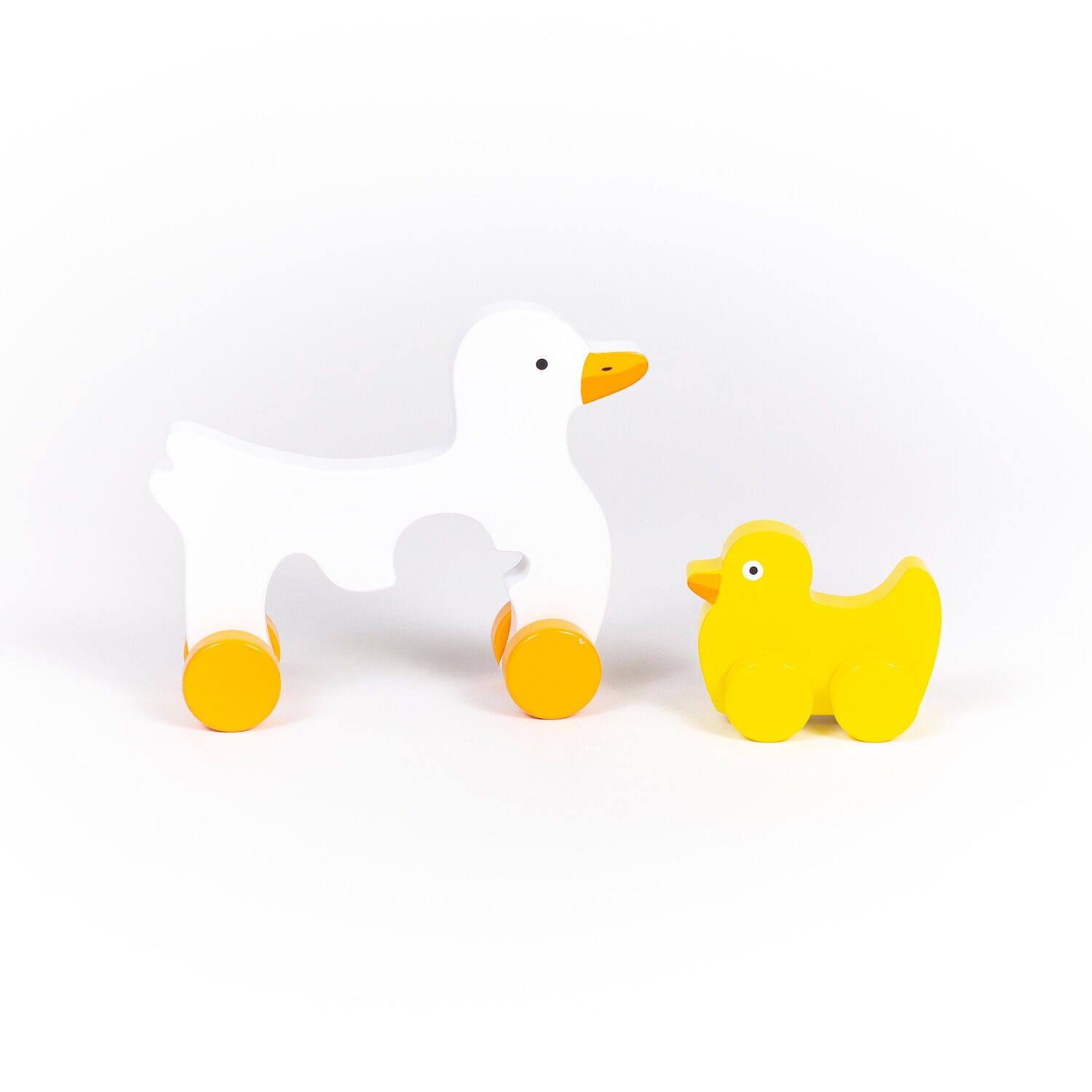 Duck Big and Little Push Toy    