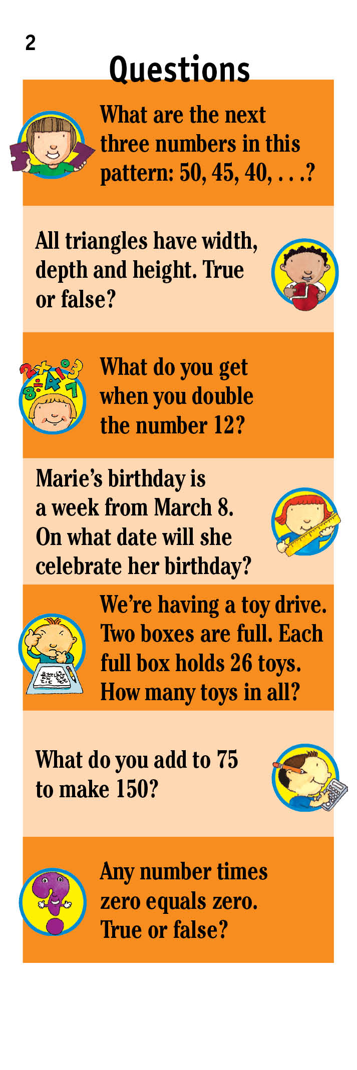 Brain Quest - 2nd Grade Math    
