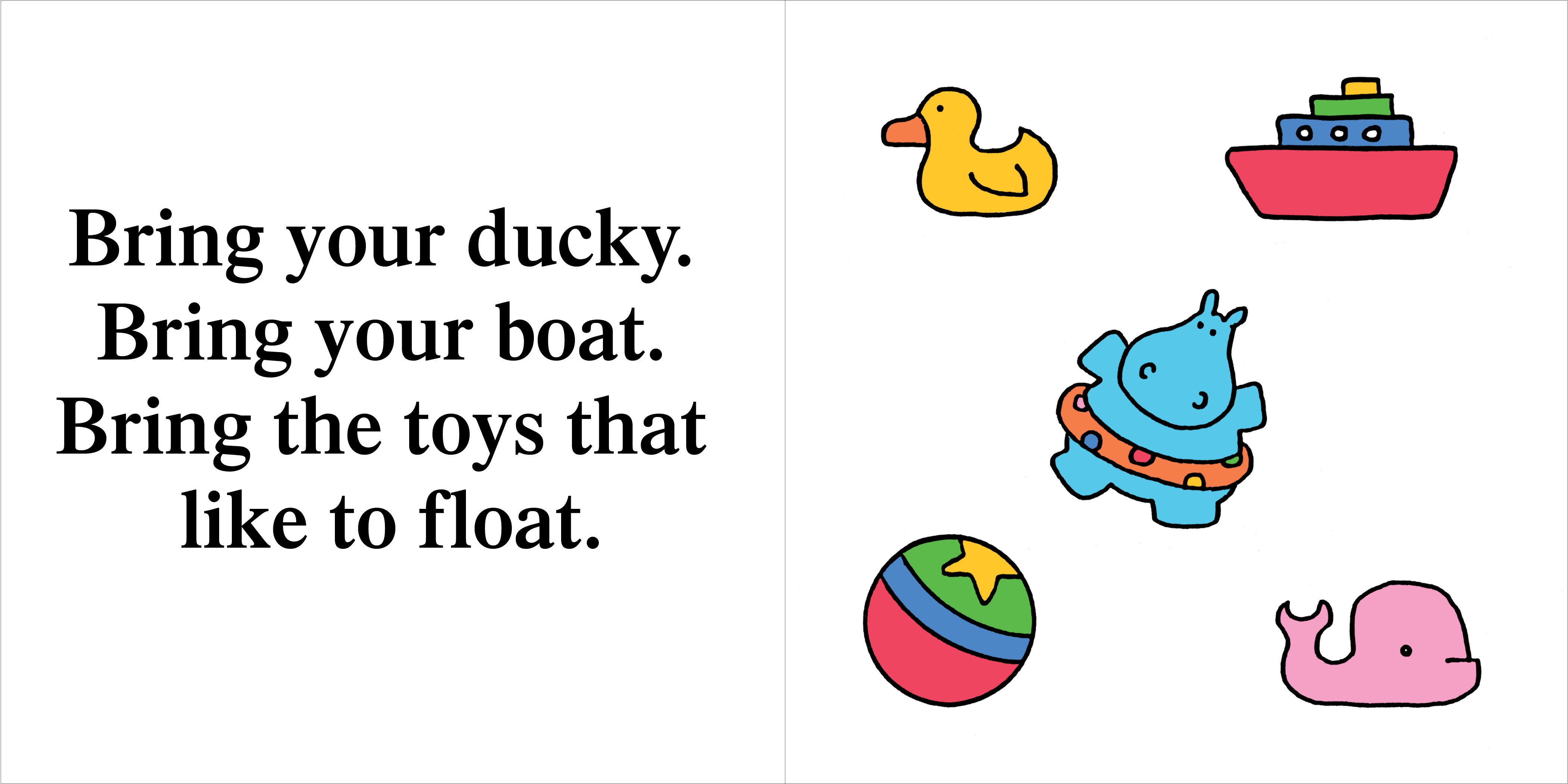 Bath Time! Bath Book    