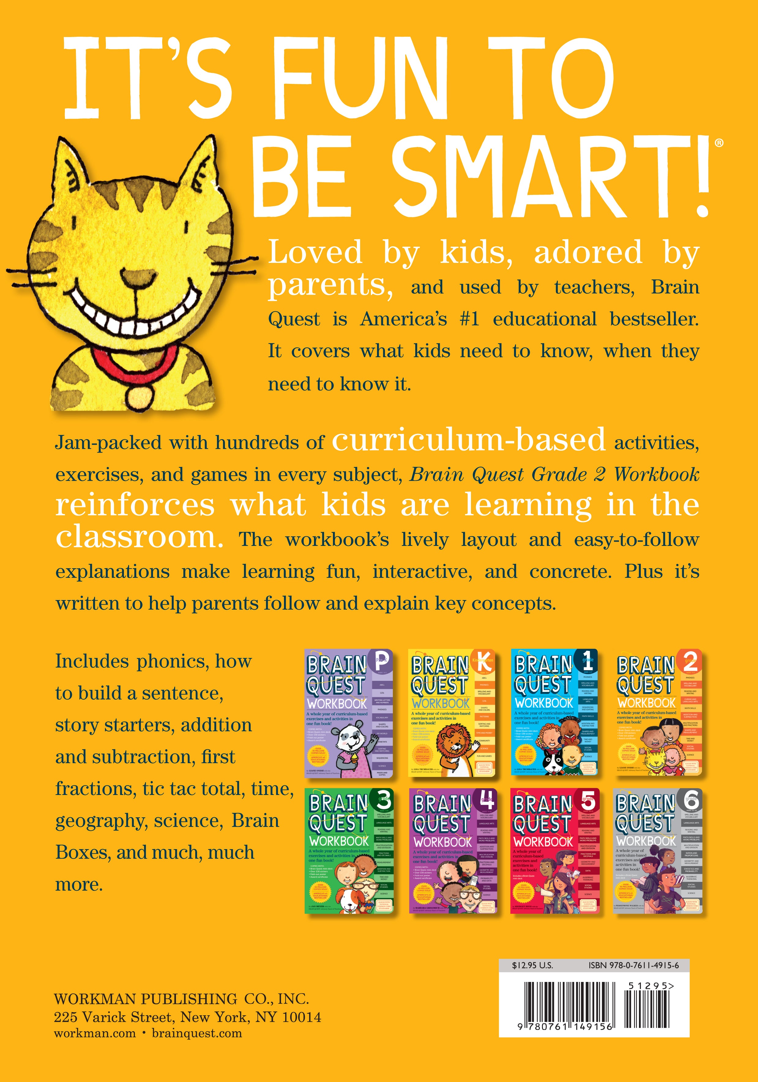Brainquest Workbook - 2nd Grade    