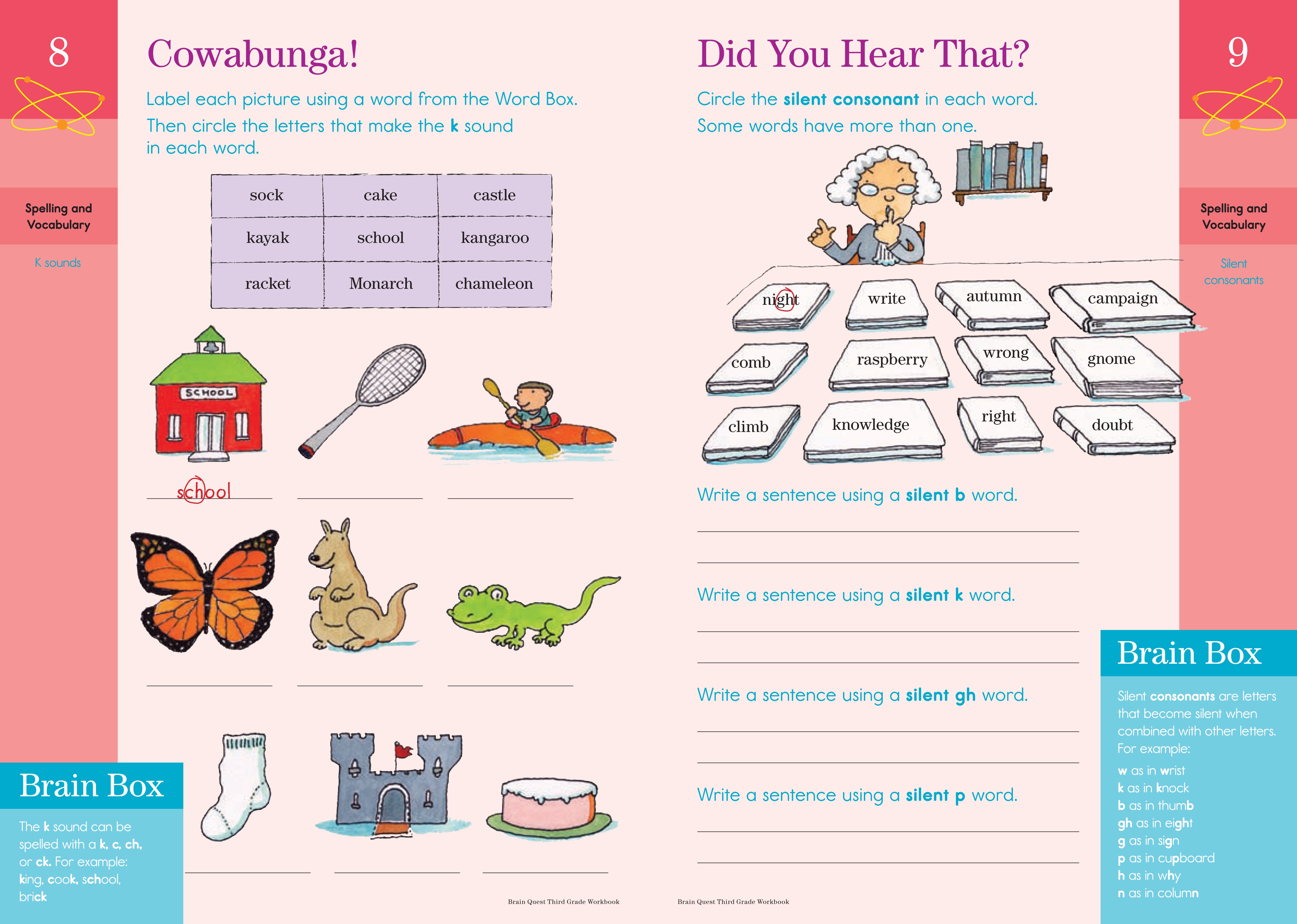 Brainquest Workbook - 3rd Grade    