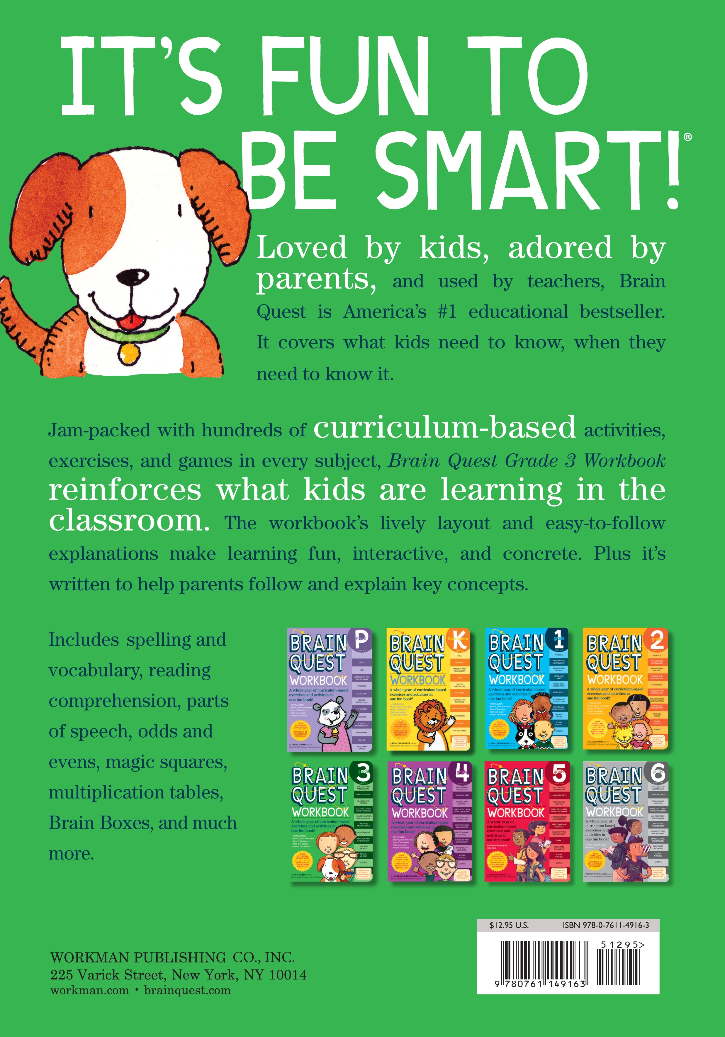 Brainquest Workbook - 3rd Grade    