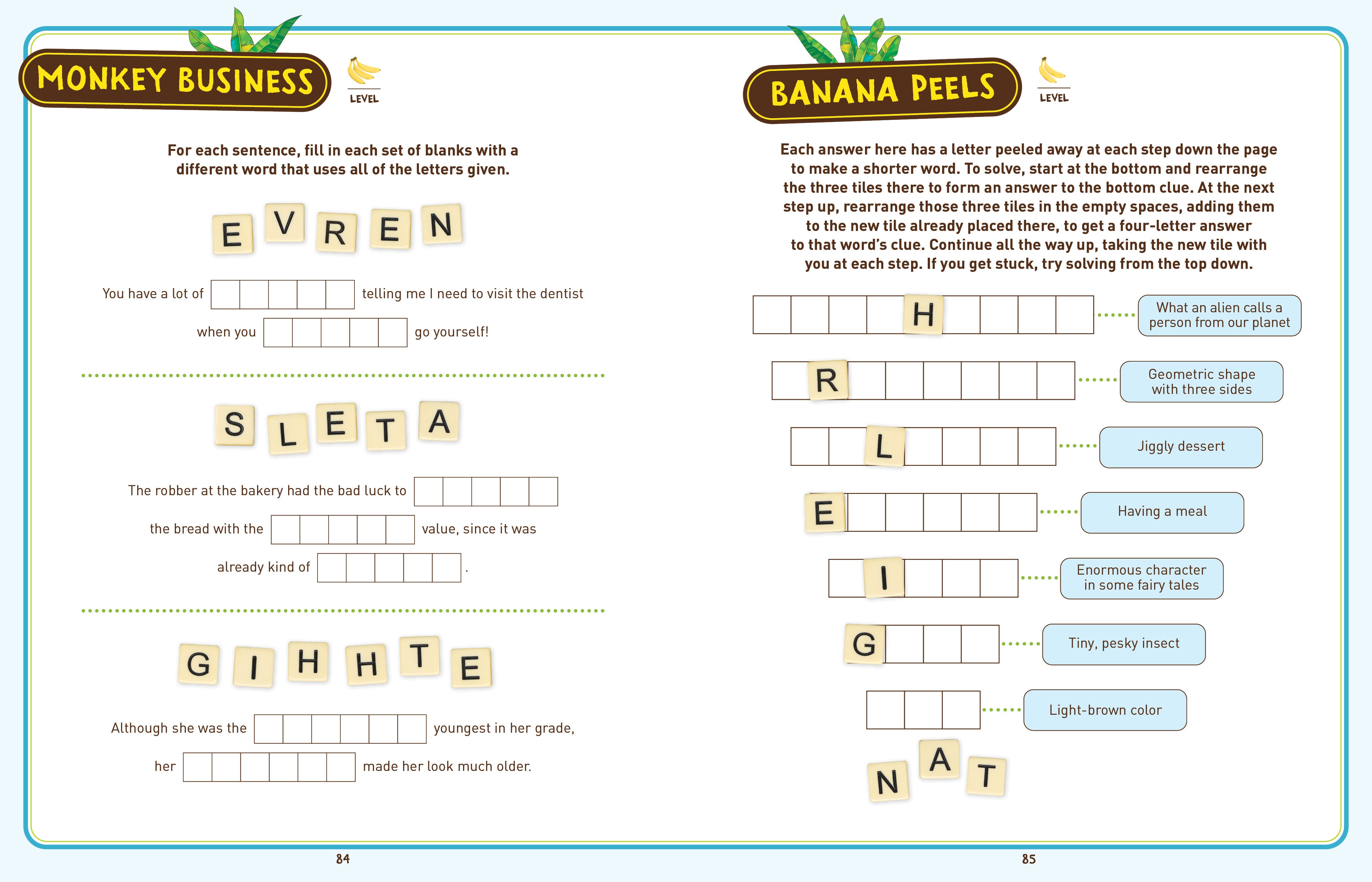 Bananagrams! For Kids    