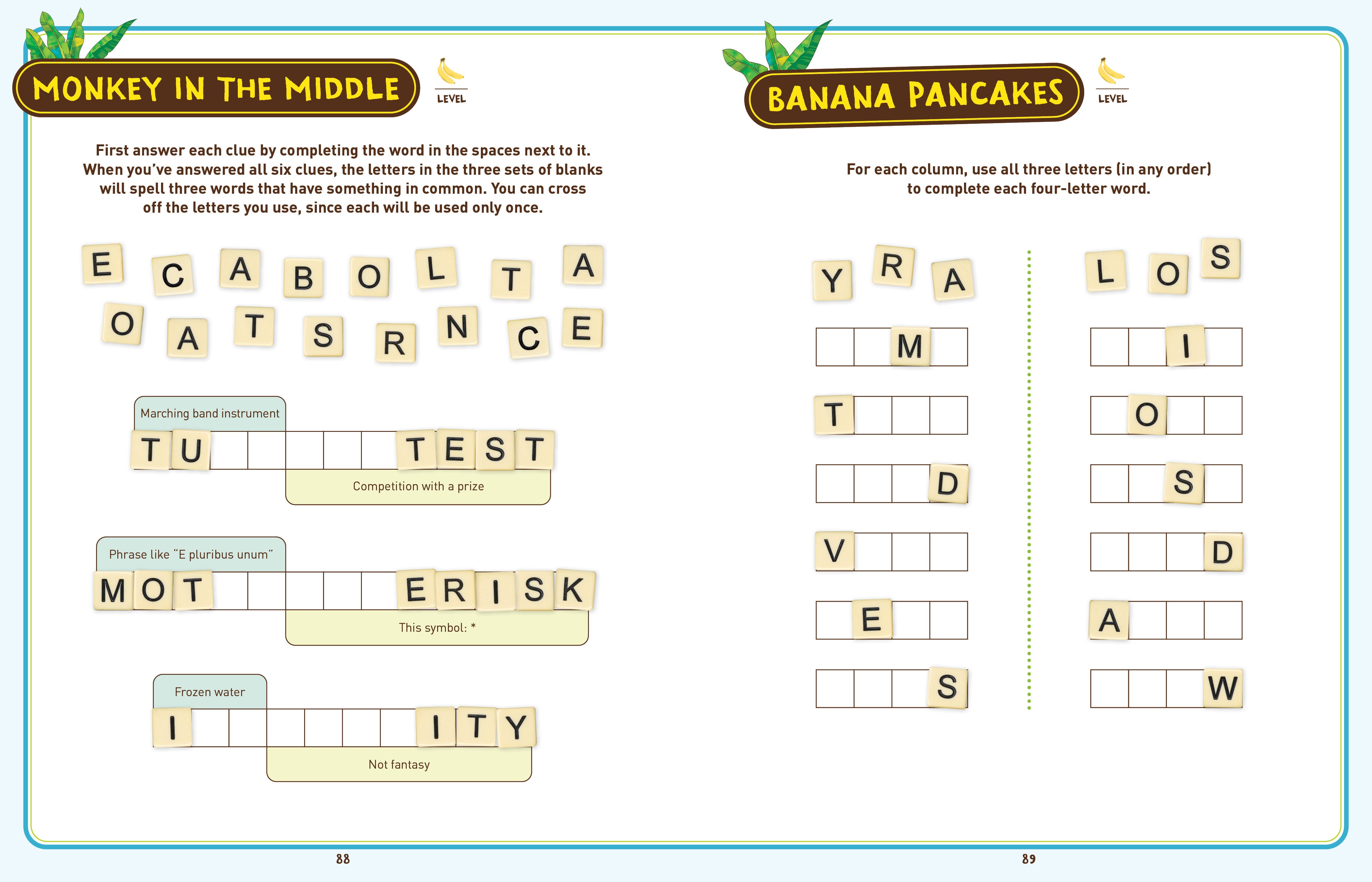 Bananagrams! For Kids    