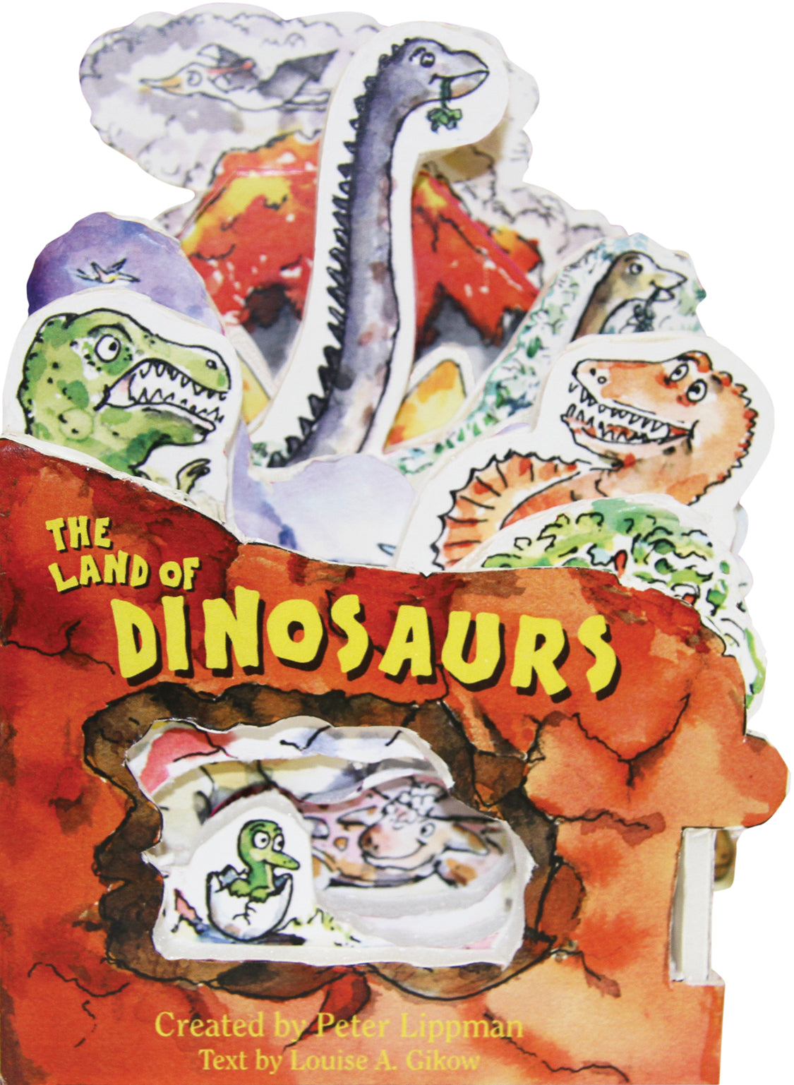 The Land of Dinosaurs - 3D Board Book    