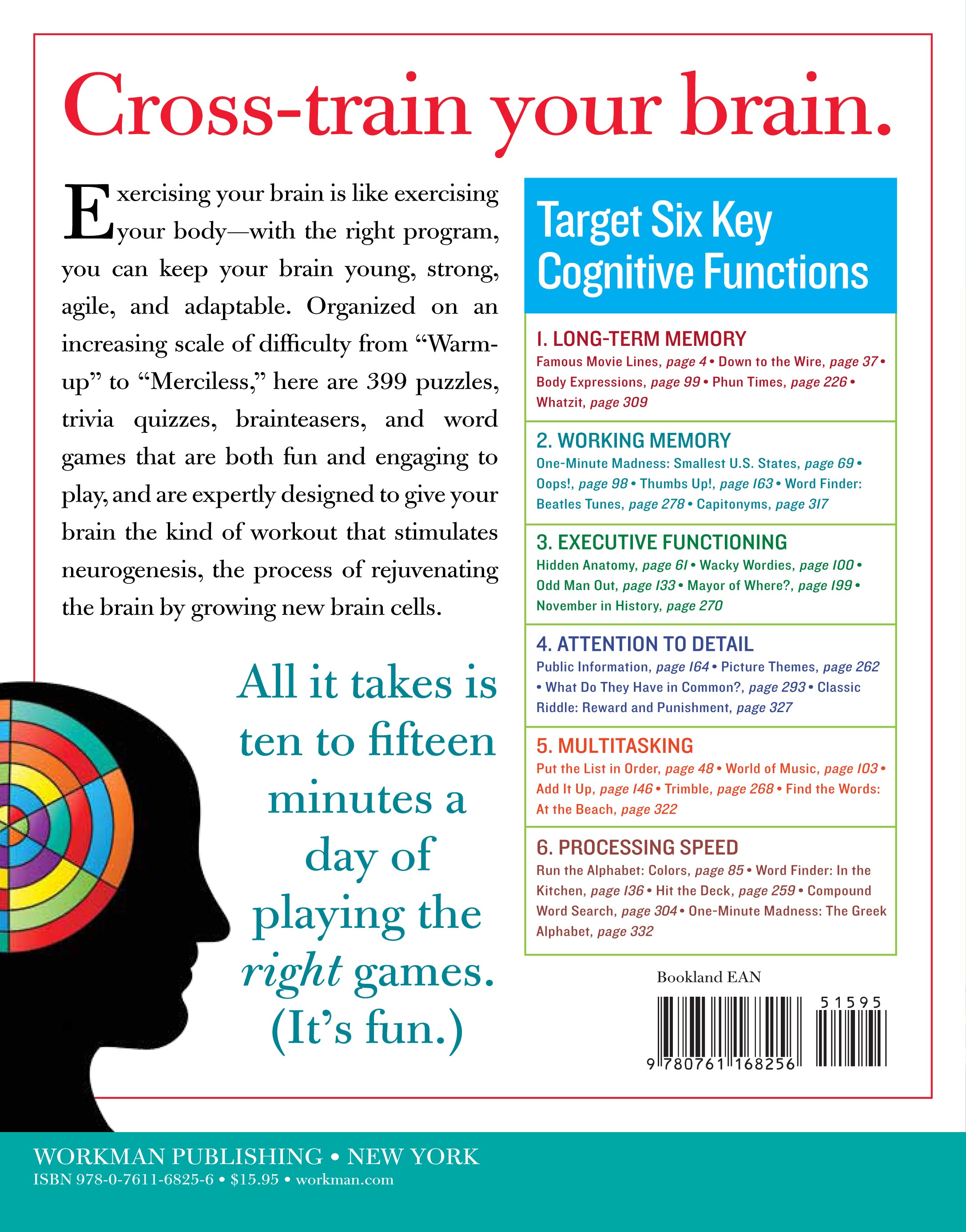 399 Games, Puzzles & Trivia Challenges Specially Designed to Keep Your Brain Young    