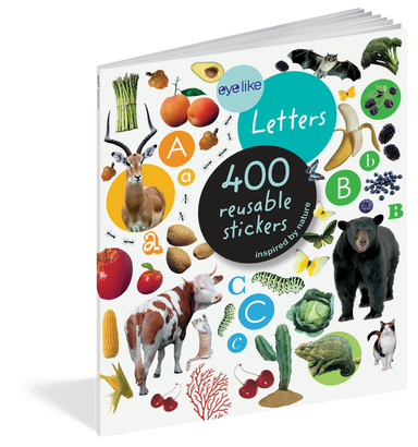 Eye Like Sticker Book - Letters    