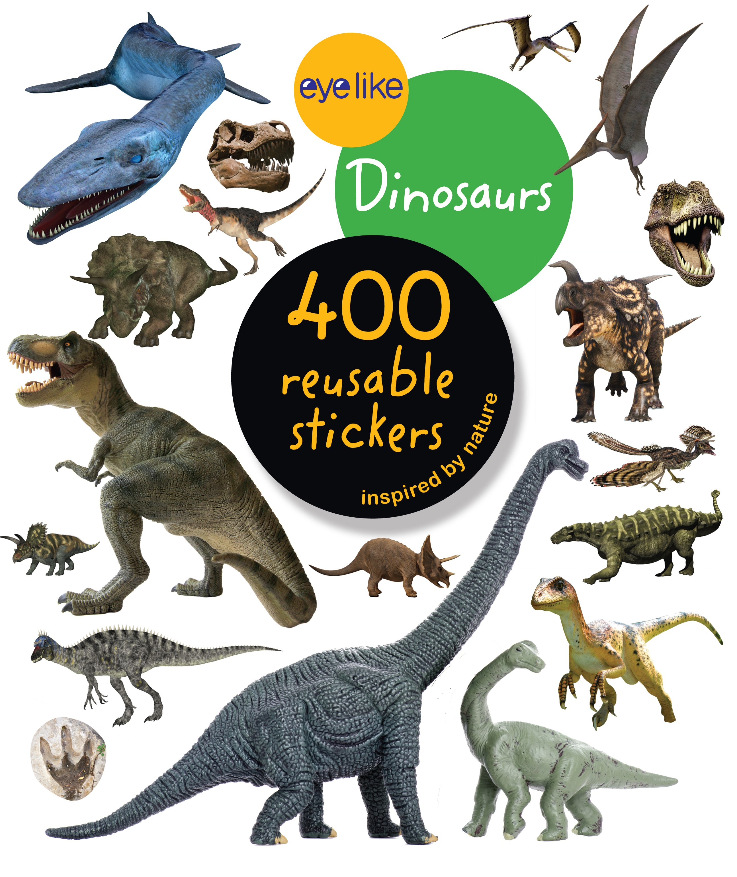 Eye Like Sticker Book - Dinosaurs    