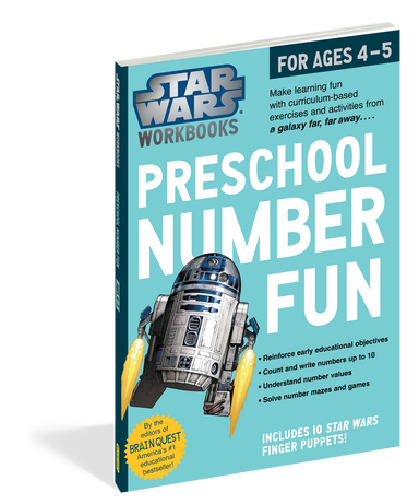Star Wars Workbook - Preschool Number Fun    