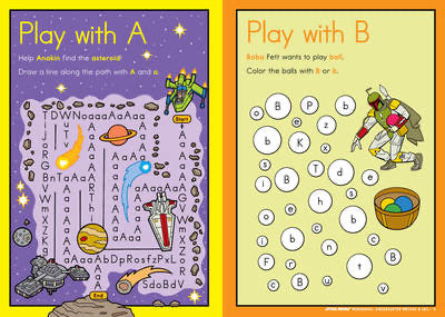 Star Wars Workbook - Kindergarten Writing & ABCs    