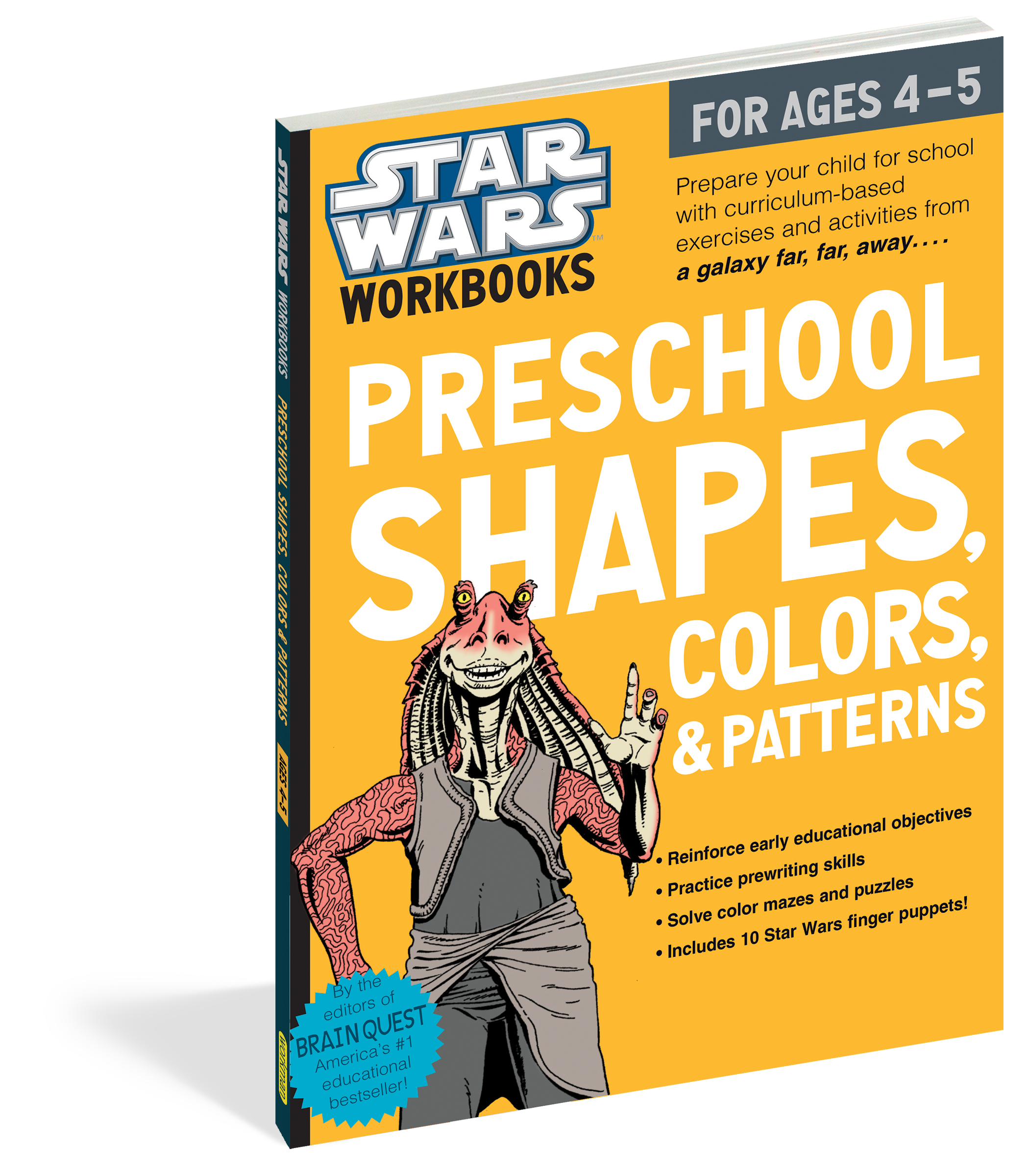 Star Wars Workbook -- Preschool Shapes, Colors and Patterns    