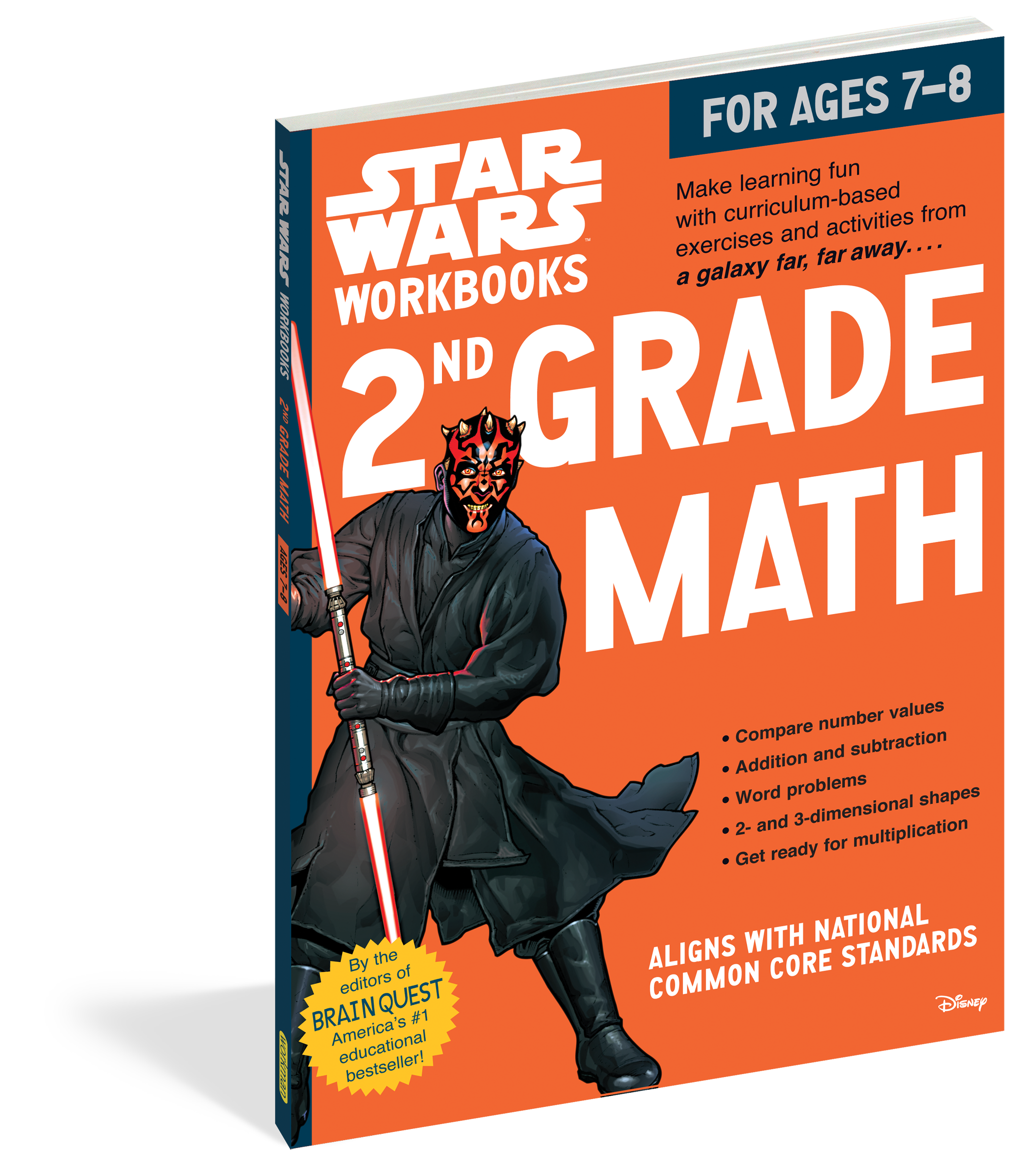 Star Wars Workbooks - 2nd Grade Math    