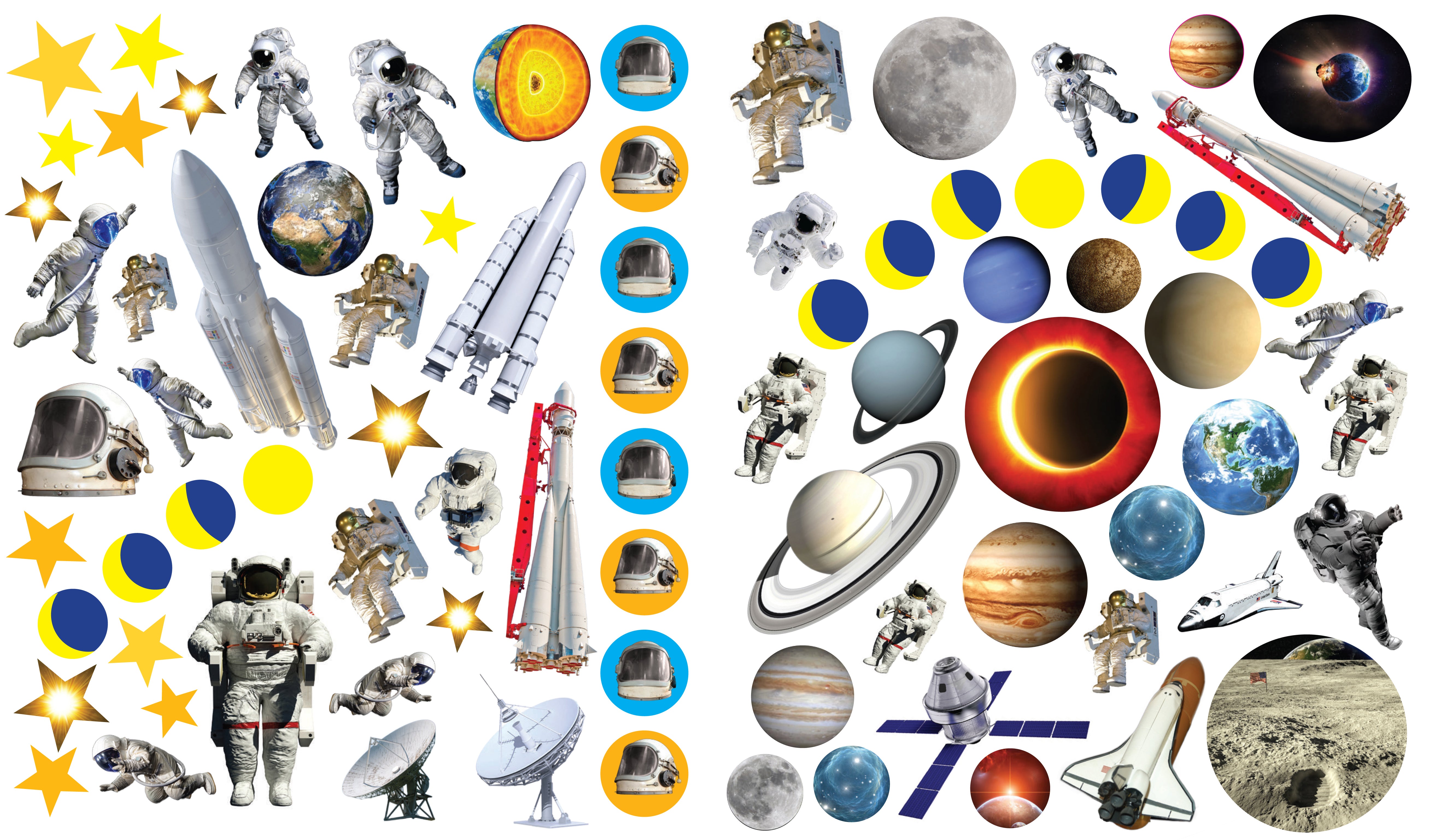 Eye Like Sticker Book - Space    