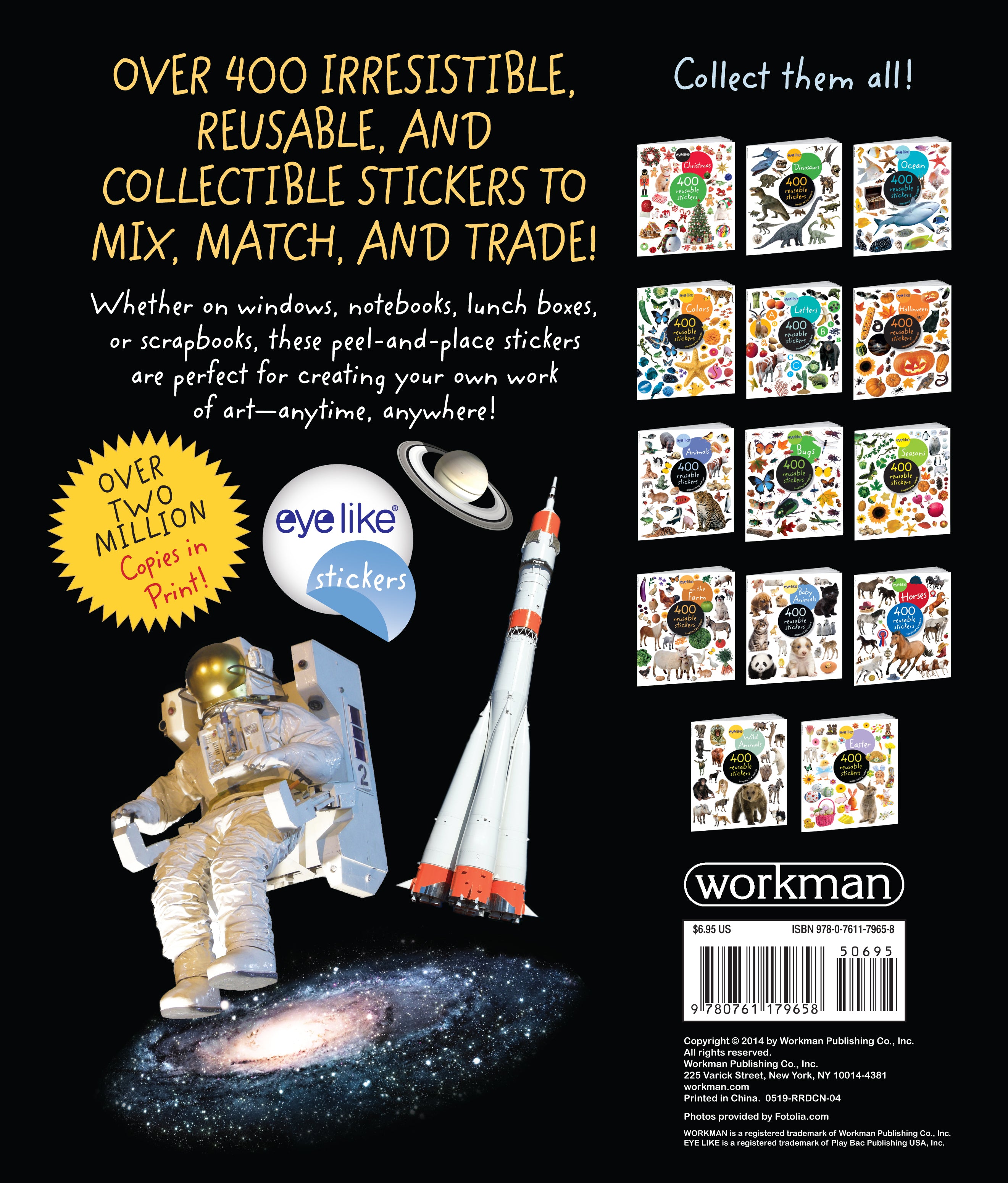 Eye Like Sticker Book - Space    