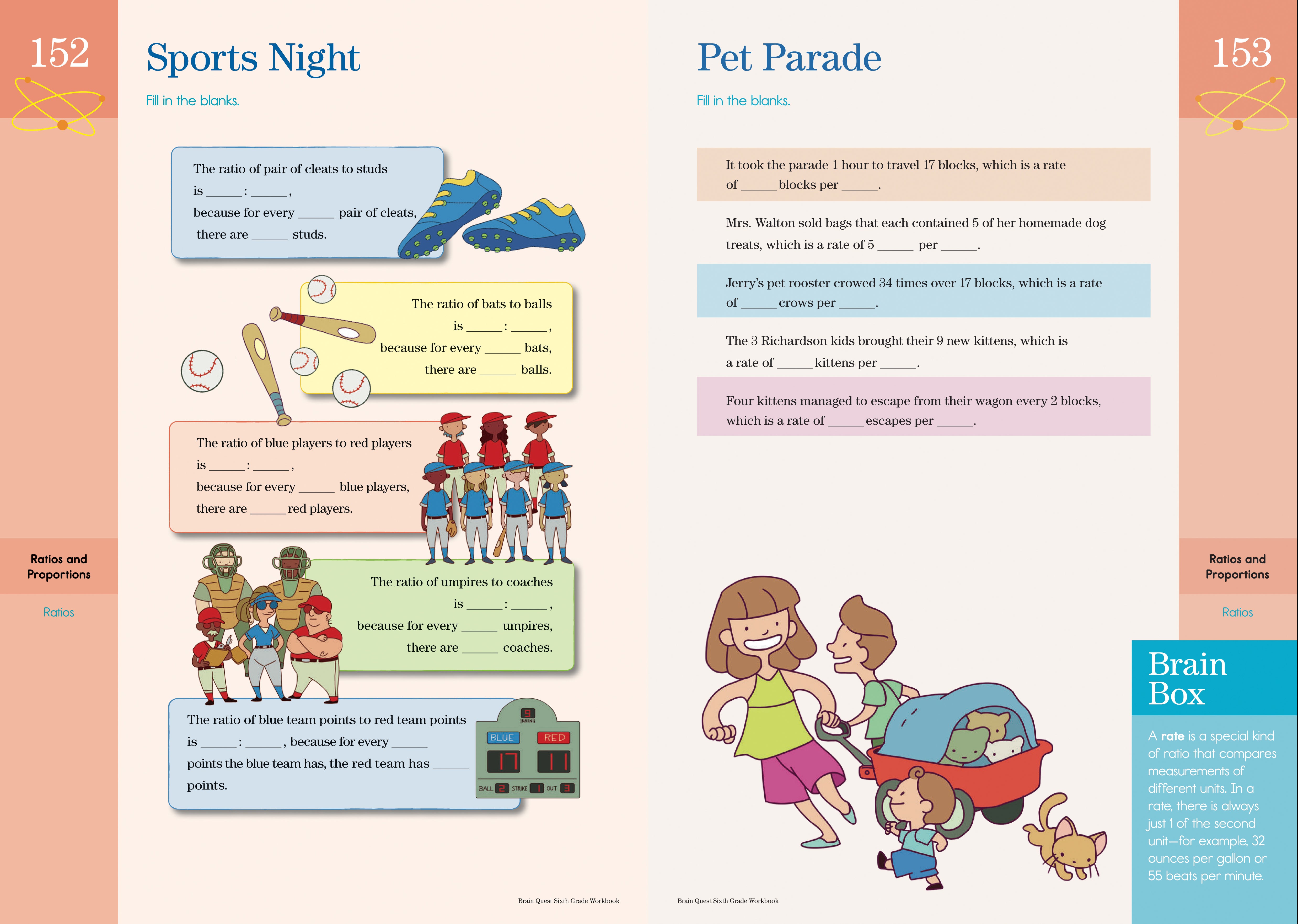 Brainquest Workbook - 6th Grade    