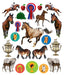 Eye Like Sticker Book - Horses    