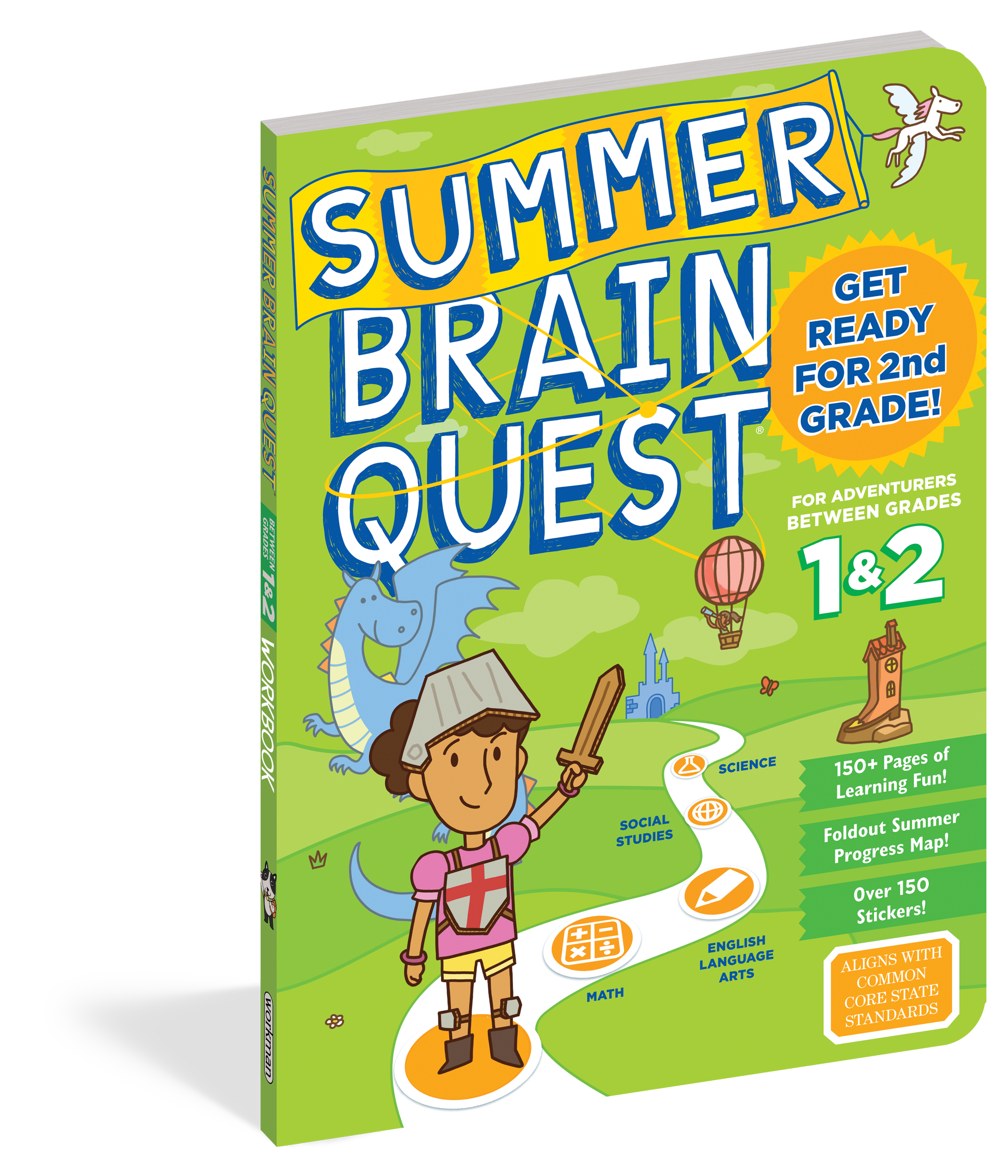 Summer Brain Quest 1&2 - Get Ready For 2nd Grade!    
