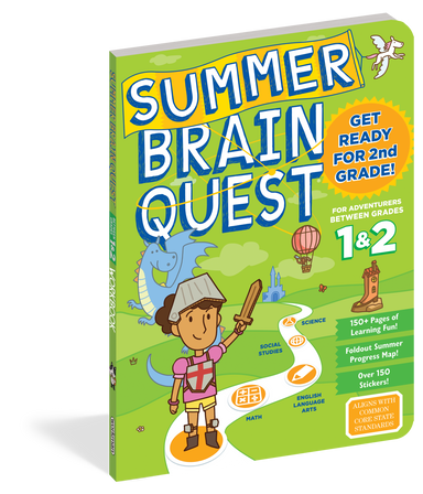 Summer Brain Quest 1&2 - Get Ready For 2nd Grade!    