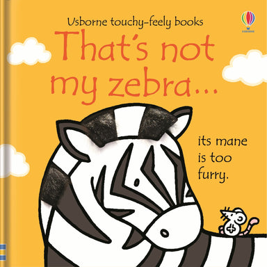 That's Not My Zebra... Its Main Is Too Furry    