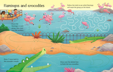 Wipe Clean - Zoo Activities    