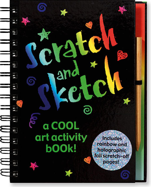 Scratch And Sketch - Art Activity Book!