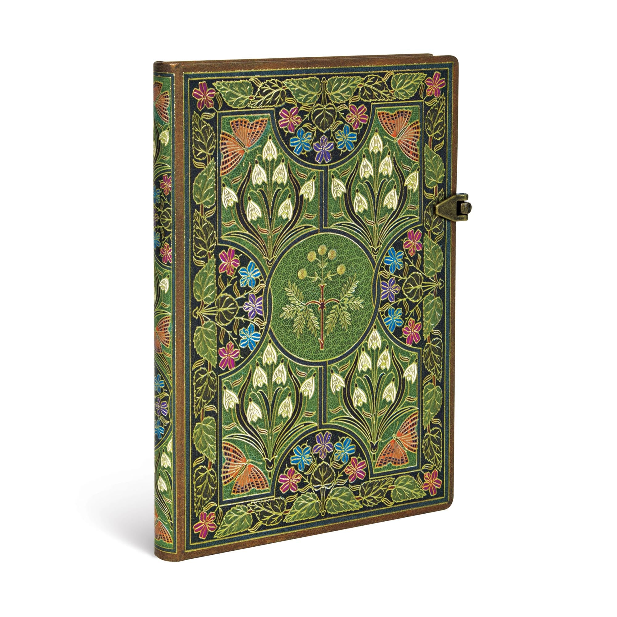 Paperblanks Poetry in Bloom Lined Midi Hardcover Journal    