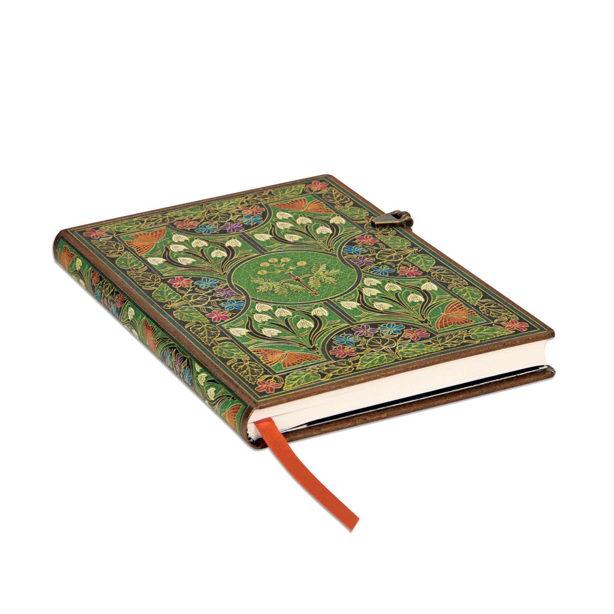 Paperblanks Poetry in Bloom Lined Midi Hardcover Journal    