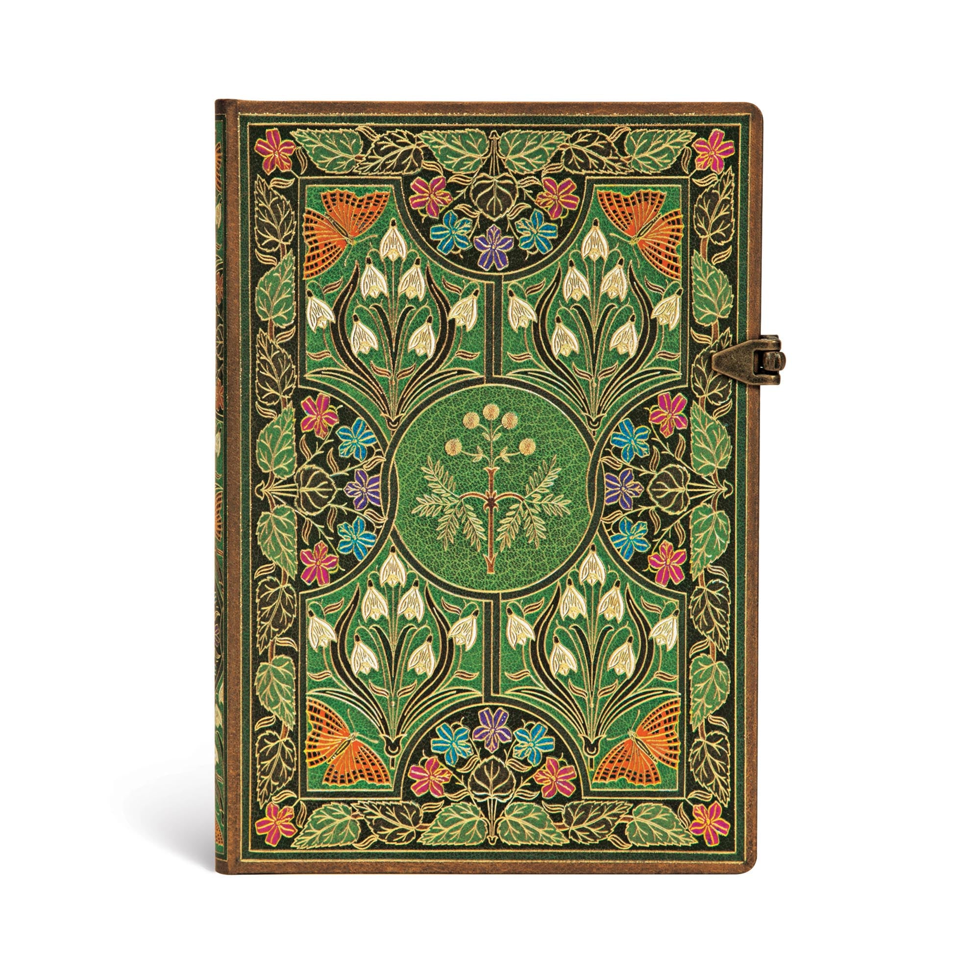 Paperblanks Poetry in Bloom Lined Midi Hardcover Journal    