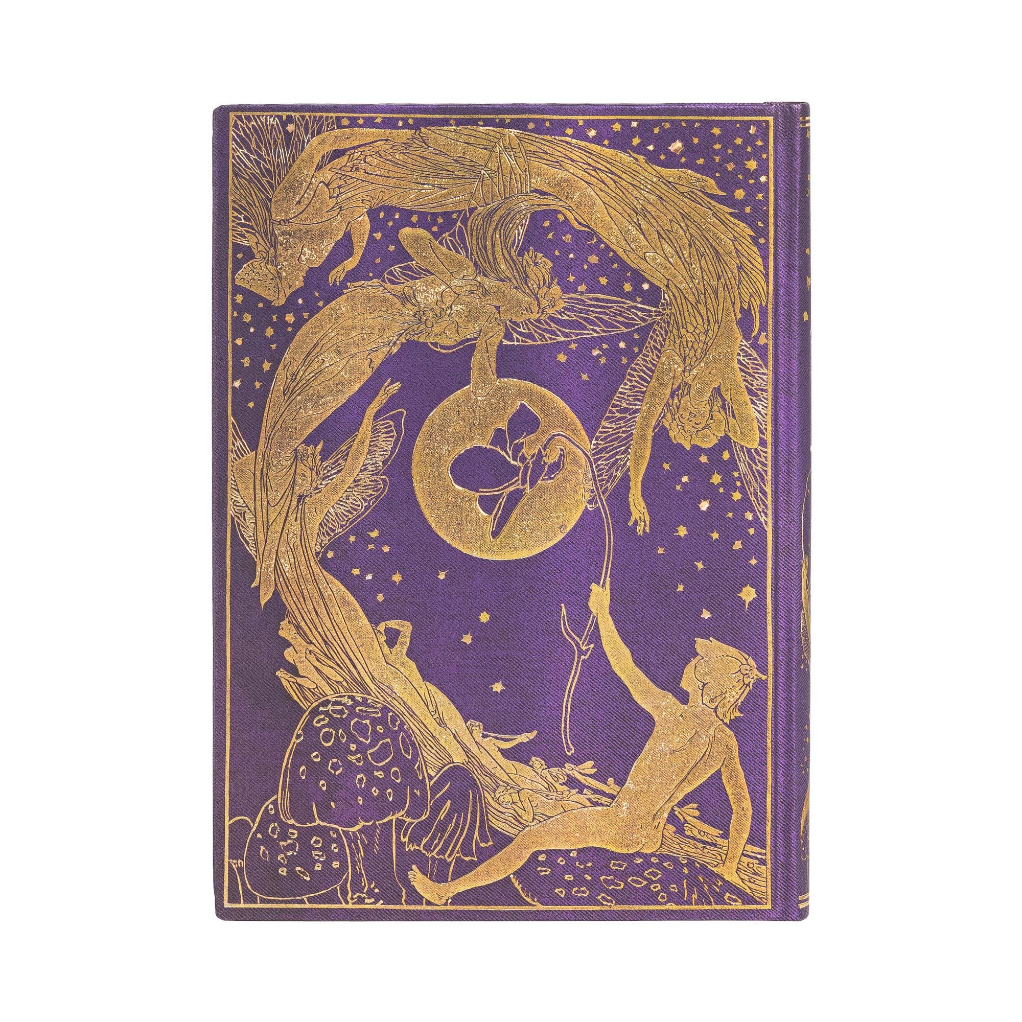 Paperblanks Violet Fairy Lined Midi Hardcover Journal    