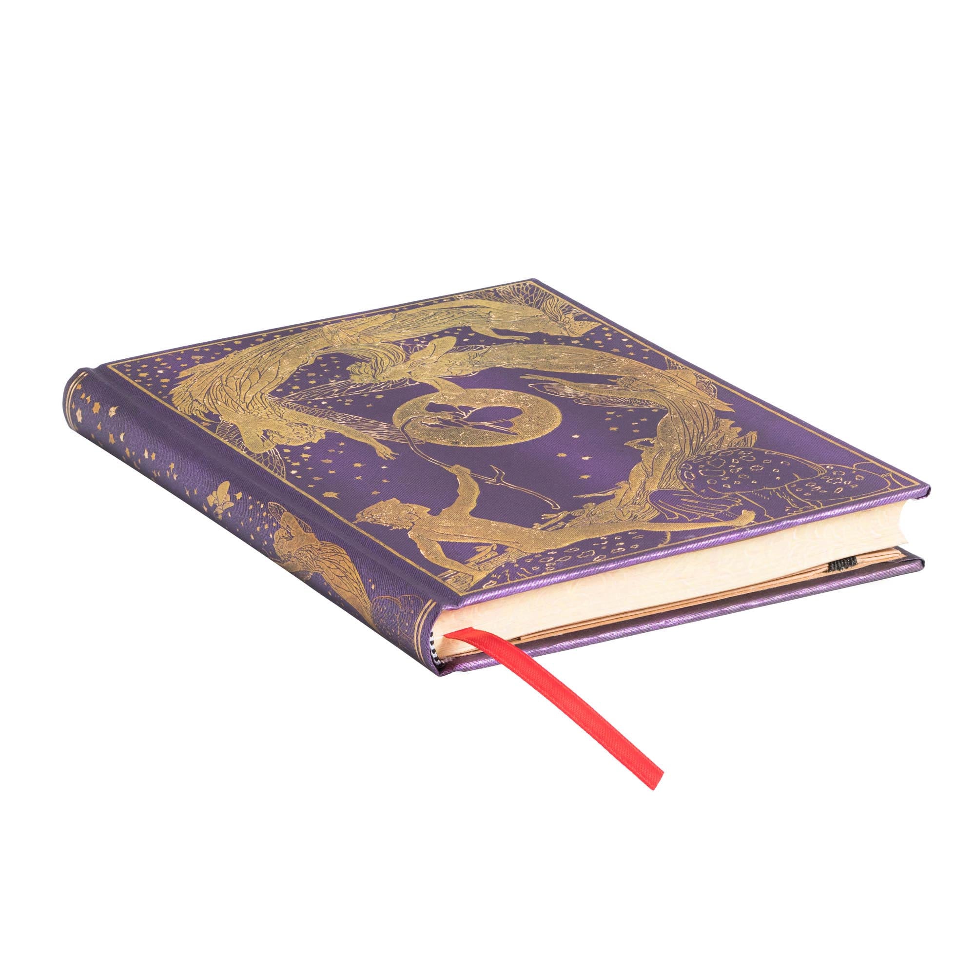 Paperblanks Violet Fairy Lined Midi Hardcover Journal    