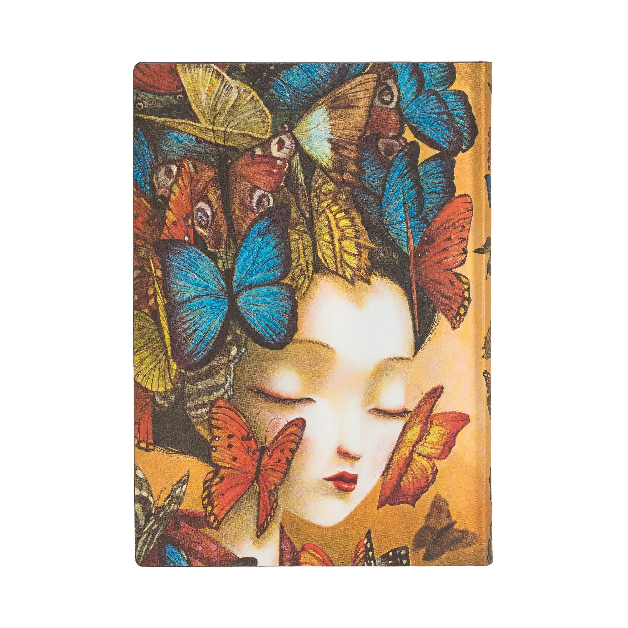 Paperblanks Madame Butterfly Lined Midi Flexis Softcover Notebook    