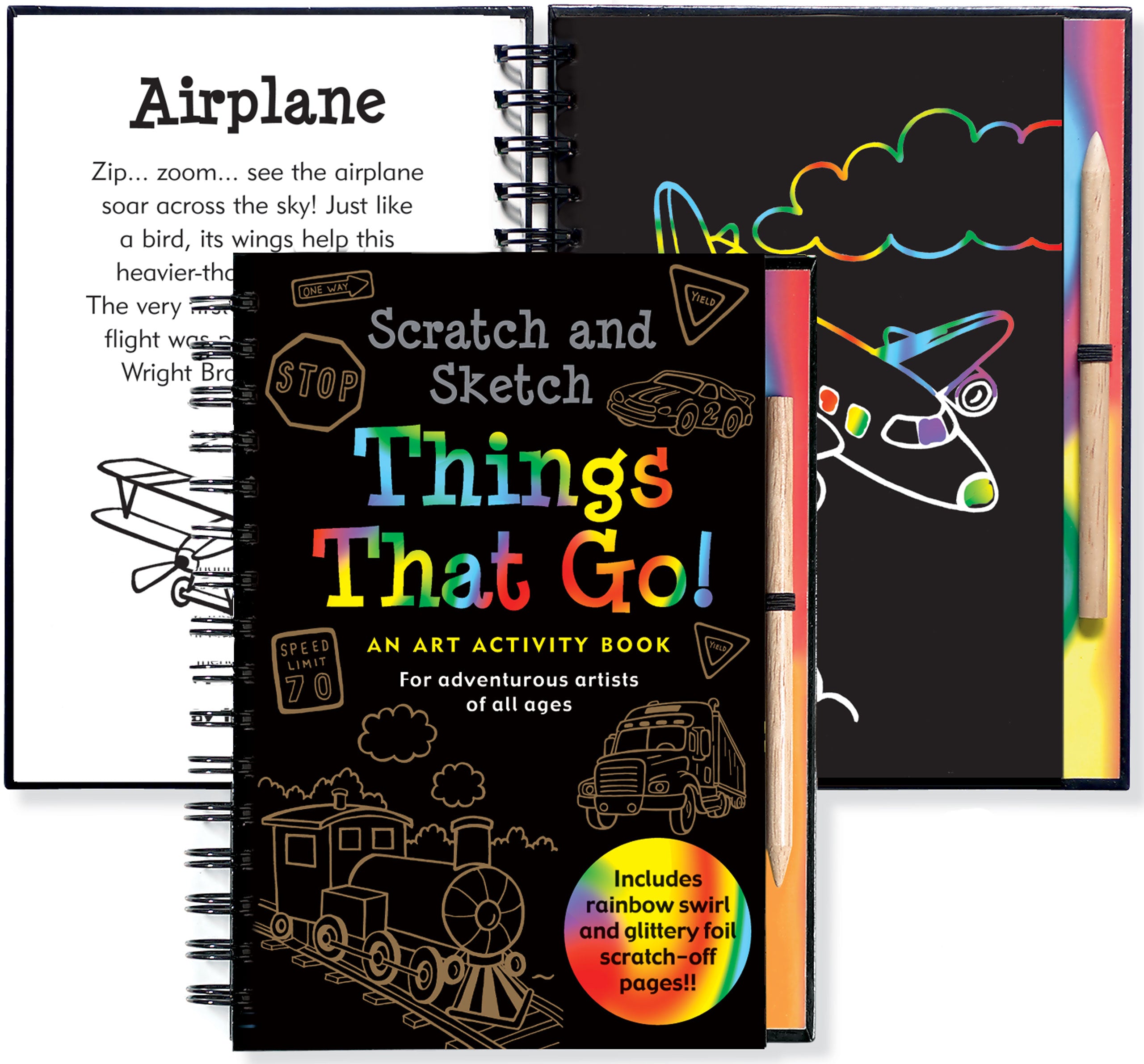 Scratch And Sketch - Things That Go!    
