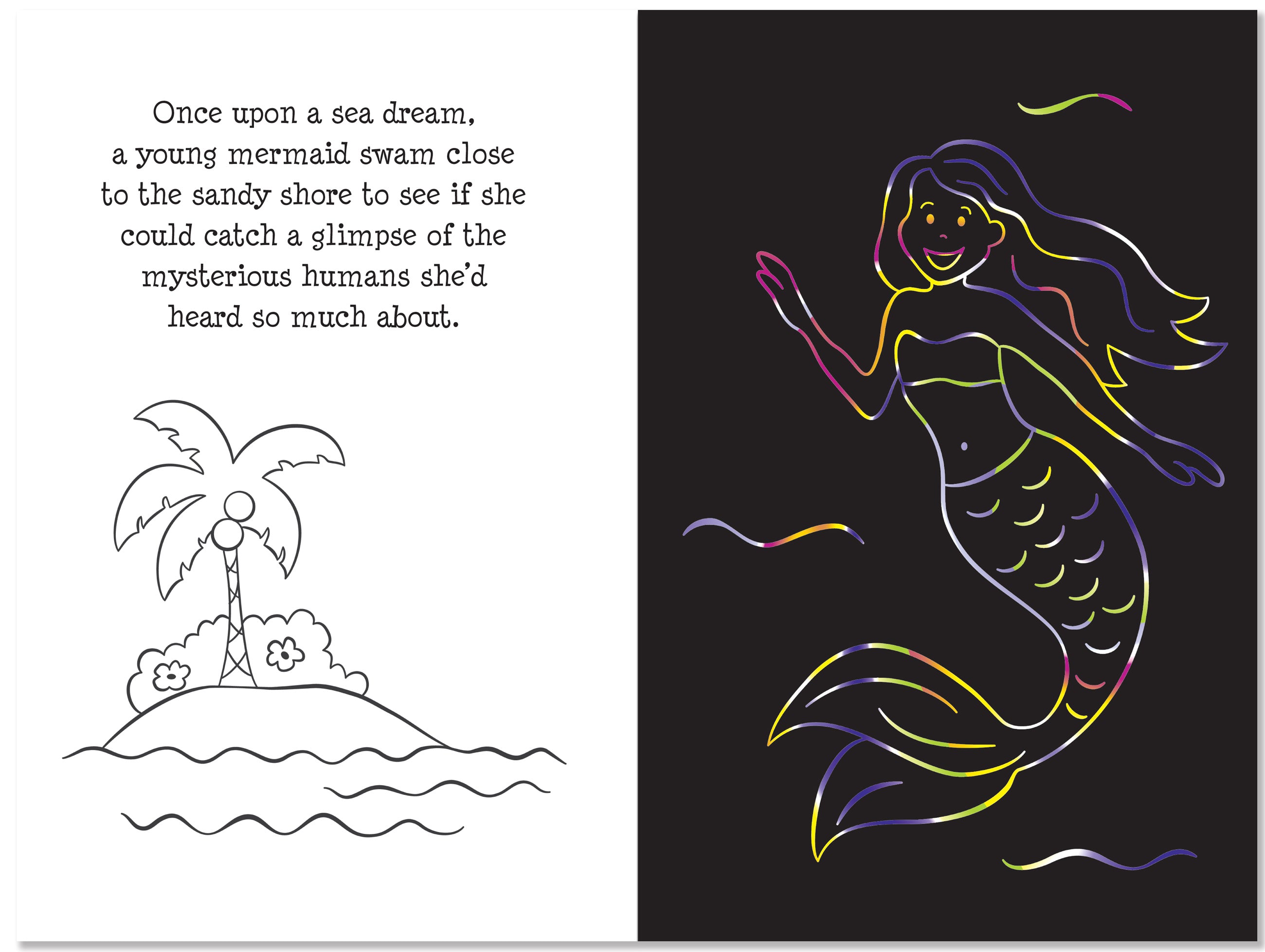 Scratch And Sketch - Mermaid Adventure    