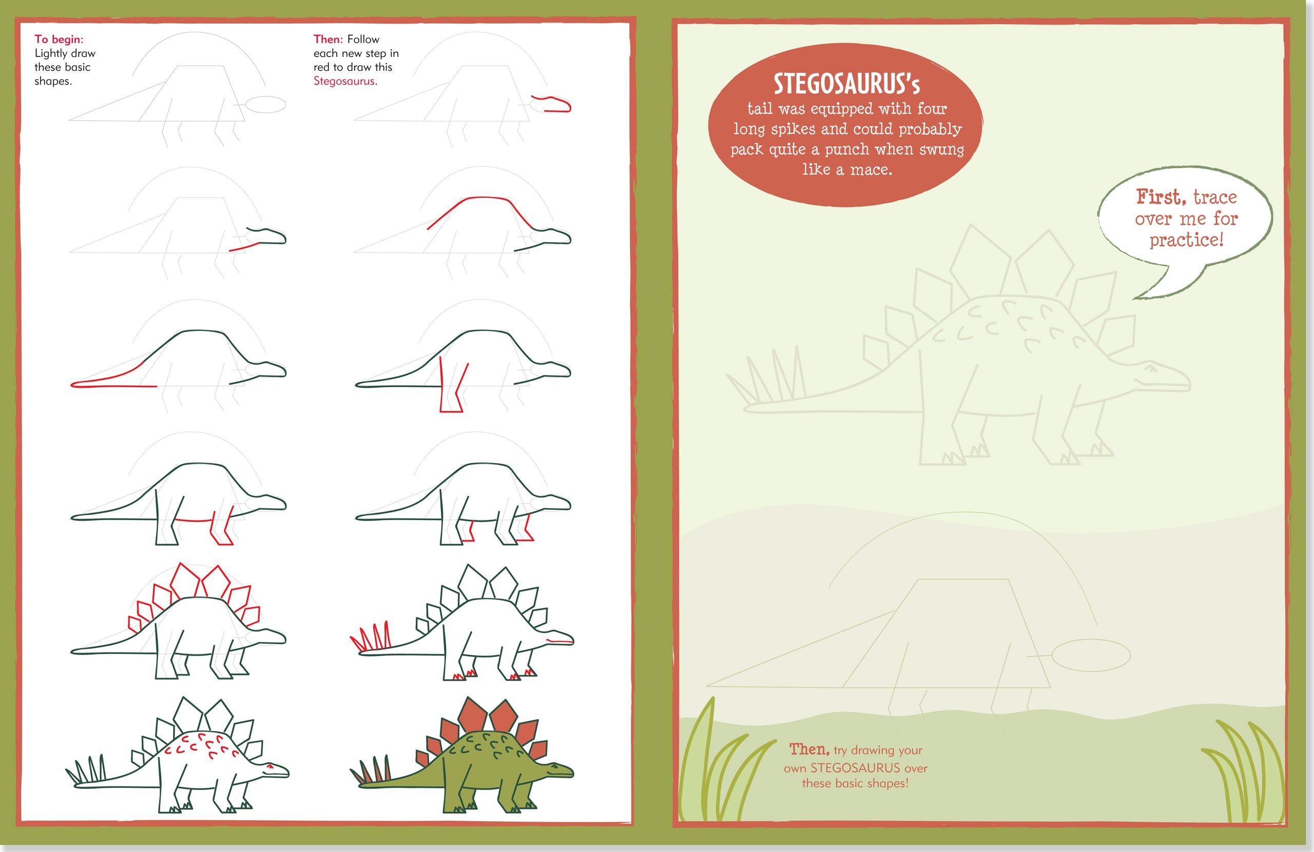 Learn To Draw... Dinosaurs!    