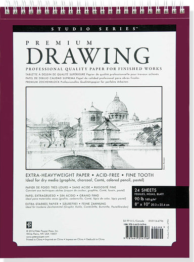 Studio Series 8x10 Premium Drawing Pad    