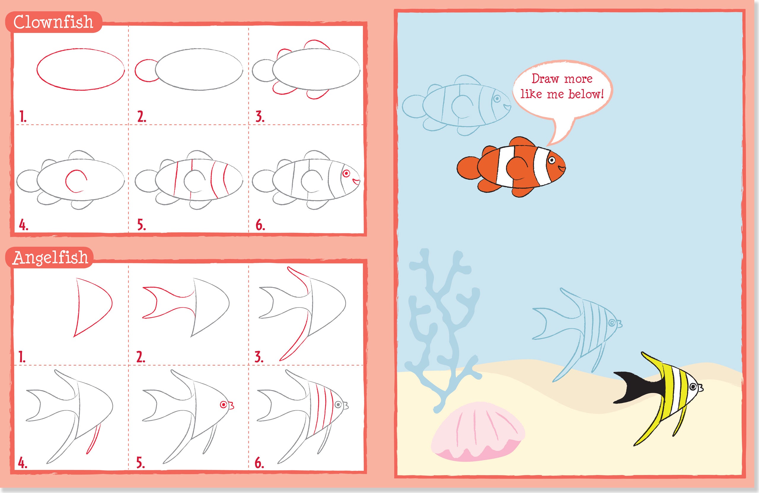 Learn To Draw... Ocean Wonders!    