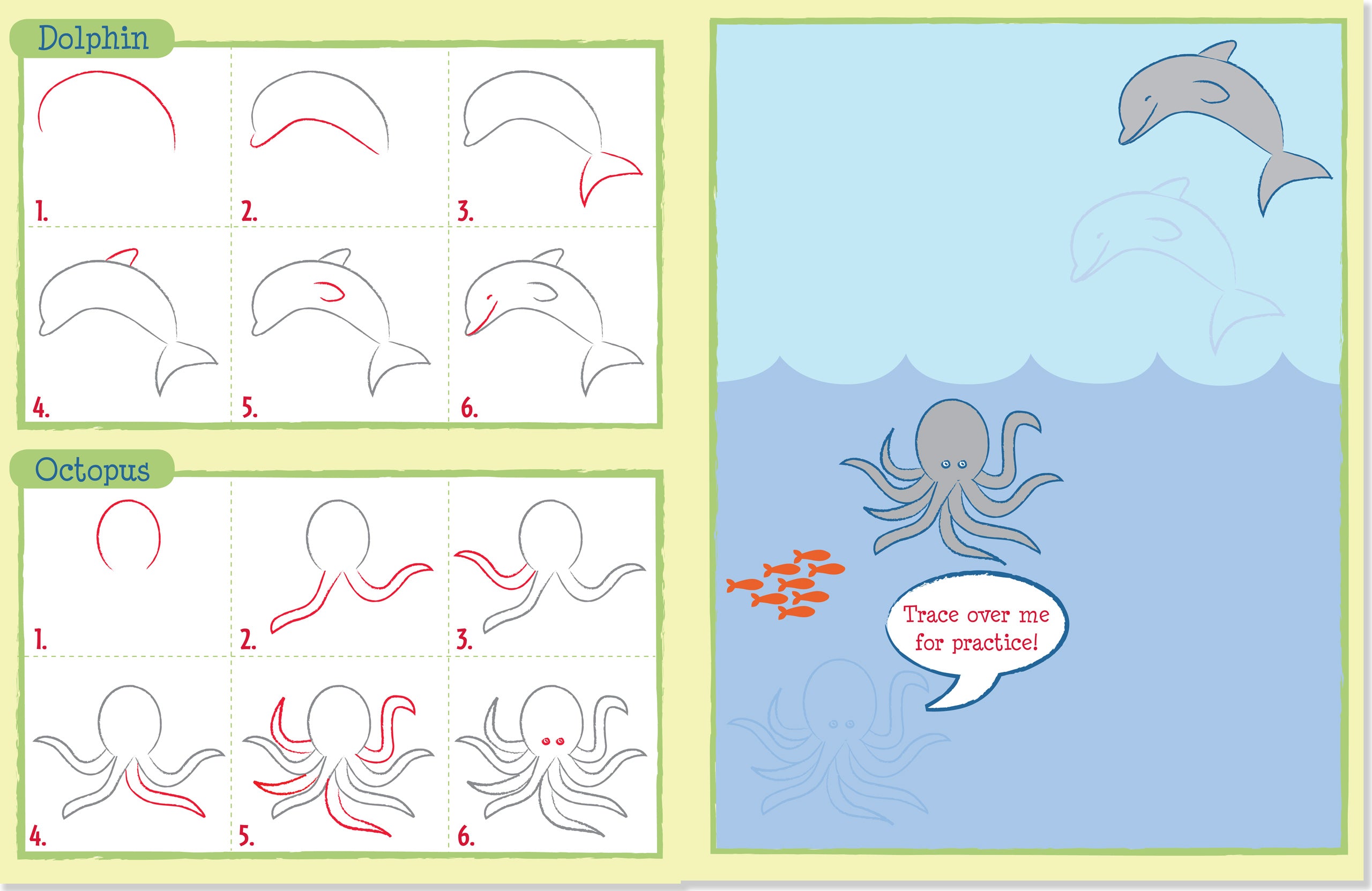 Learn To Draw... Ocean Wonders!    