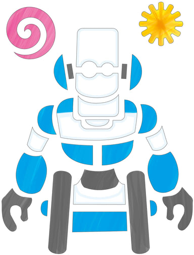 Robot Stencils - Art Activity Kit    